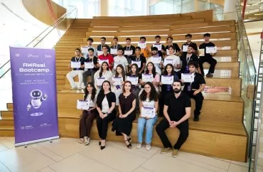 "Azercell" və ADA Universiteti tələbələr üçün süni intellekt üzrə praktiki təlim proqramı keçirib