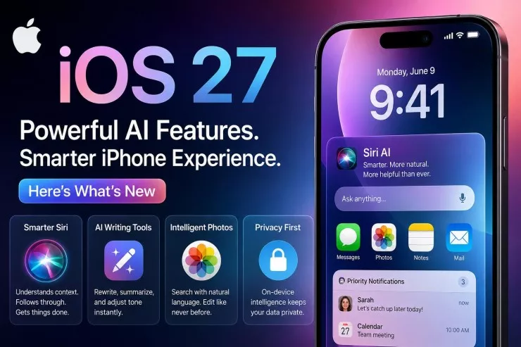 “Apple” iOS 27-ni istifadəyə verdi – Siri süni intellektlə yeniləndi 