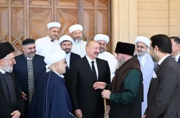 Prezident onları qəbul etdi - FOTOLENT