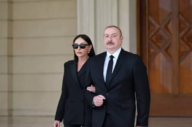 Prezident və xanımı Şamaxıya getdi