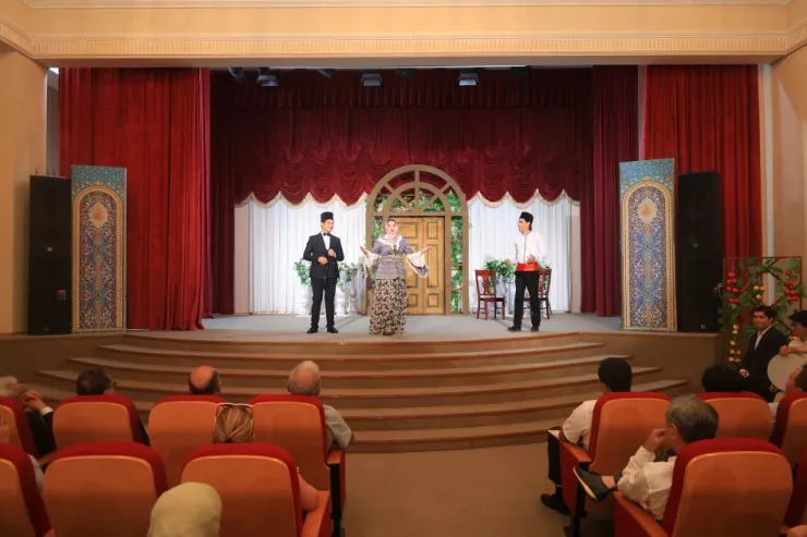 Daşkənddə Üzeyir Hacıbəylinin xidmətlərindən danışıldı