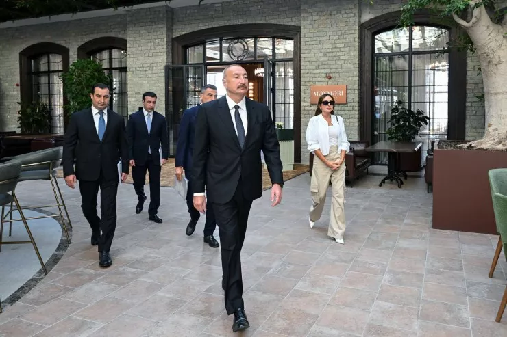 Prezident və xanımı Şamaxıda açılışlar etdi  - FOTOLENT  - YENİLƏNİB 