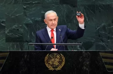 Netanyahu BMT-yə bomba gətirib bütün dünyanı hədələdi