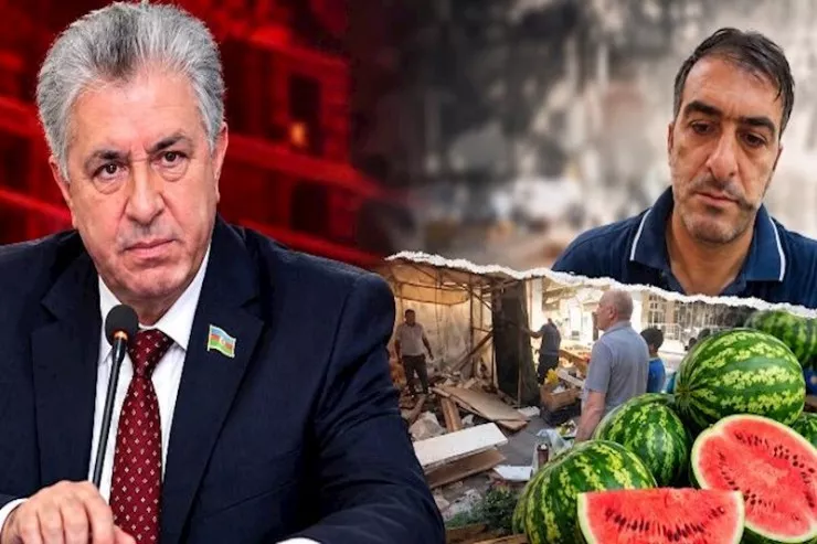 Gündəmi zəbt edən qarpız satanın  işsizliyi HƏLL OLUNDU 