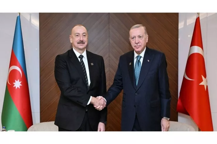 Prezident İlham Əliyev və Türkiyə Respublikasının Prezidenti Rəcəb Tayyib Ərdoğan