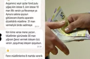 Məktəblərdə kütləvi pul yığılır iddialarına RƏSMİ MÜNASİBƏT - YENİLƏNİB