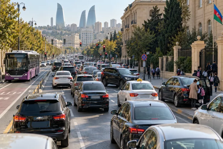 Bakını tıxayan GÖRÜNMƏZ SƏBƏBLƏR:  Problem yalnız maşın sayı deyil