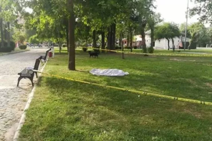 Bakının mərkəzində parkdan meyit tapıldı 