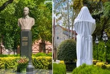 Tbilisidə Heydər Əliyevin büstünü zədələyən  Ermənistan vətəndaşı saxlanıldı