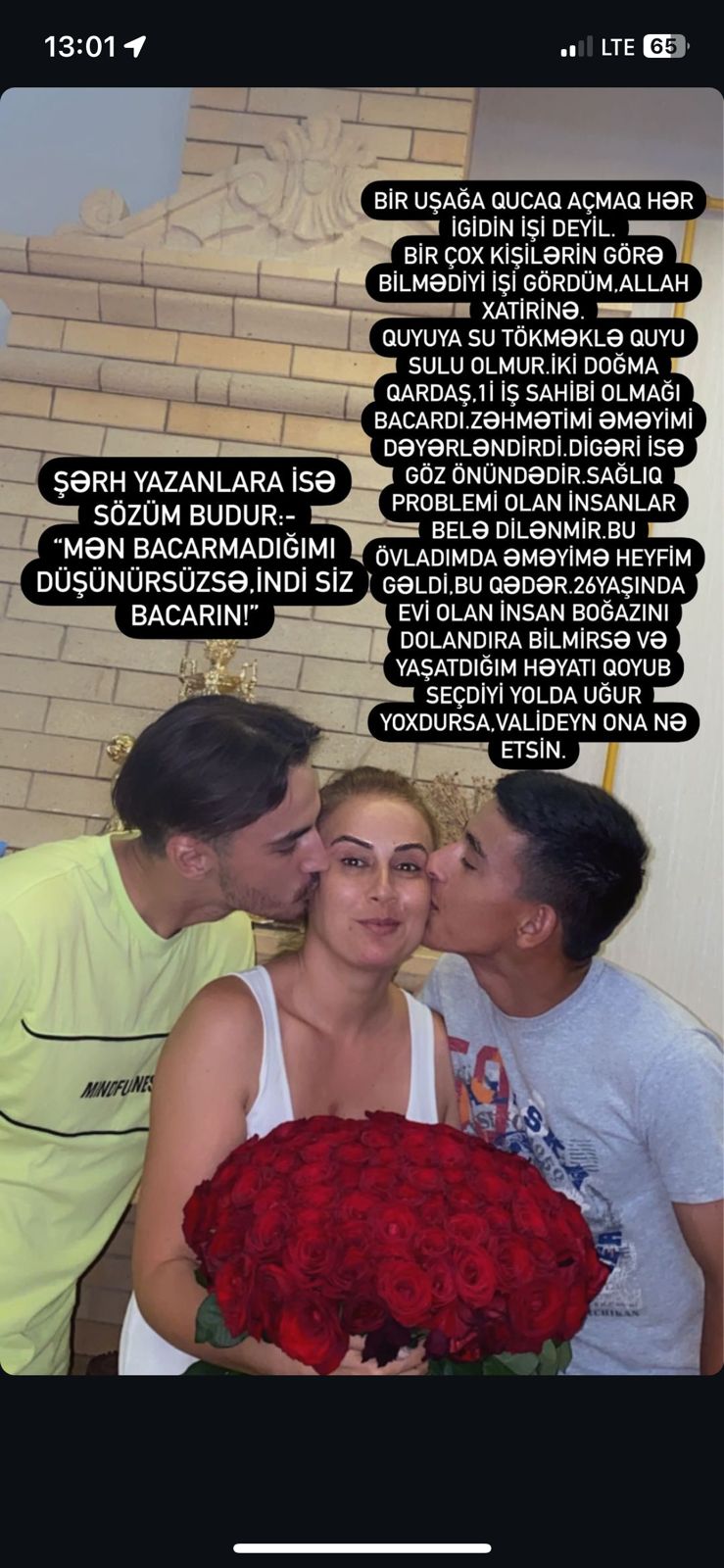 Rozadan dilənən oğlu ilə AÇIQLAMA: 26 yaşında evi olan insan boğazını dolandıra bilmirsə... 1 WhatsApp%20Image%202024 08 06%20at%2013.05.16 1722935133