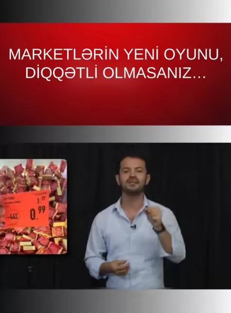 Marketlərin qram oyunu