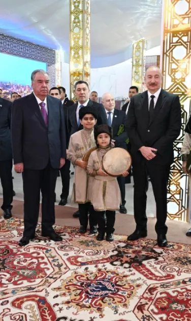İlham Əliyev MDB Ölkələrinin Milli Kulinariya Festivalı ilə tanış olub