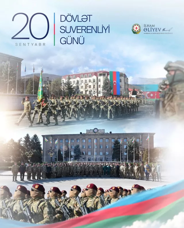 Azərbaycanda Dövlət Suverenliyi Günüdür